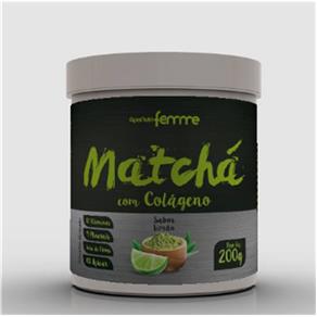 Matchá com Colágeno Solúvel - Sabor Limão