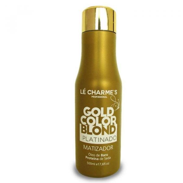 Matizador Lé Charmes Gold Color Blond Platinado 500ml - Le Charmes
