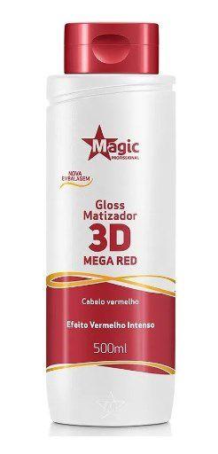 Matizador Mega Red Vermelho Intenso Magic Color - 500ml