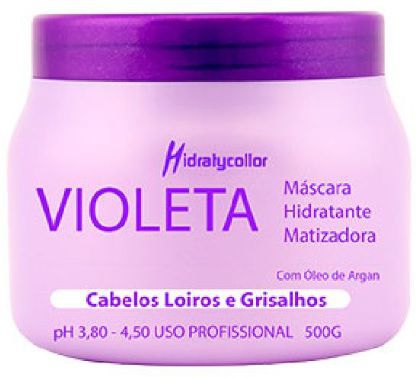 Matizador Violeta Platinum Mairibel com Óleo de Argan 500g