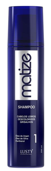 Matize Shampoo LUSTY (Shampoo Matizador)-Profissional - 250ml - Lusty Professional