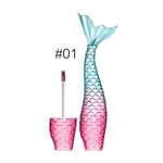 Matt Holographic Hidratante polarizada Lipgloss Batom Gloss Mermaid