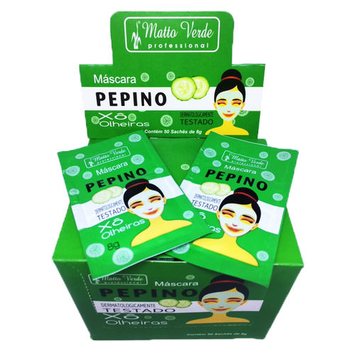 Matto Verde Mascara de Pepino Anti Olheiras 50 Saches X 8g