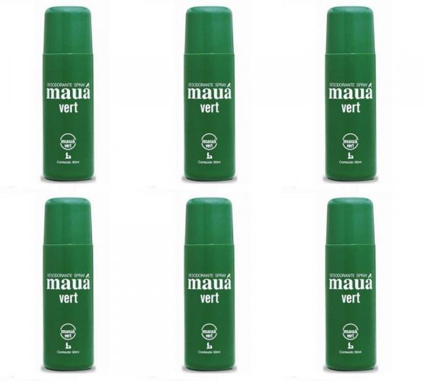 Mauá Vert Desodorante Spray 90ml (Kit C/06)