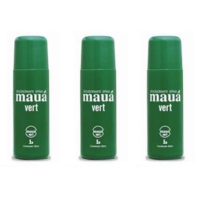 Mauá Vert Desodorante Spray 90ml - Kit com 03