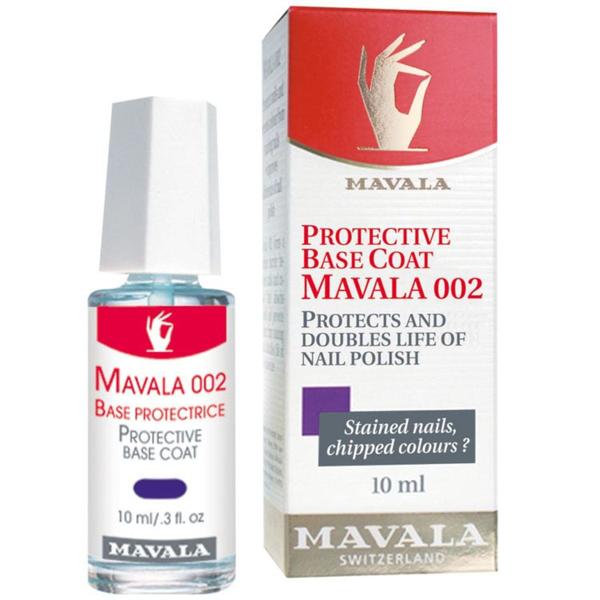 Mavala 002 Protective Coat - Base Incolor para Unhas 10ml