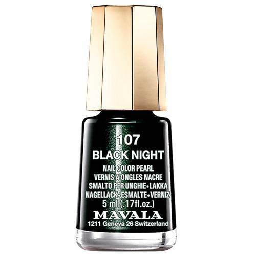 Tamanhos, Medidas e Dimensões do produto Mavala Mini Color 107 Black Night Esmalte Perolado 5ml