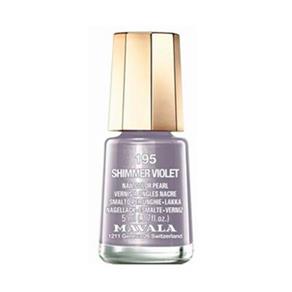 Mavala Mini Color 5ml - Esmalte Cintilante 195 - Shimmer Violet