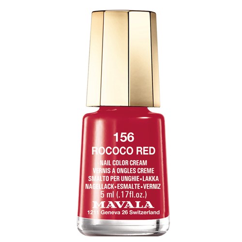 Mavala Mini Color 5Ml - Esmalte Cremoso 156 - Rococo Red