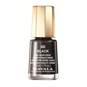 Mavala Mini Color 5Ml - Esmalte Cremoso 48 - Black