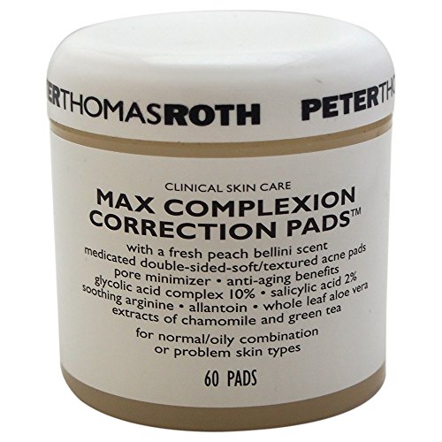 Max Complexion Correction Pads By Peter Thomas Roth For Unisex - 60 Pc Pads