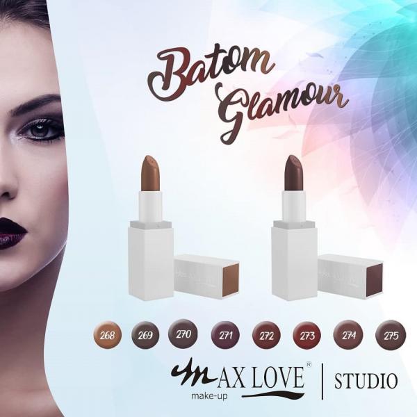 Max Love Batom Bala Glamour 3,5g - Maxlove