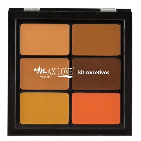 Max Love - Kit Corretivos Pele Escura N03 - 13g - Max Love