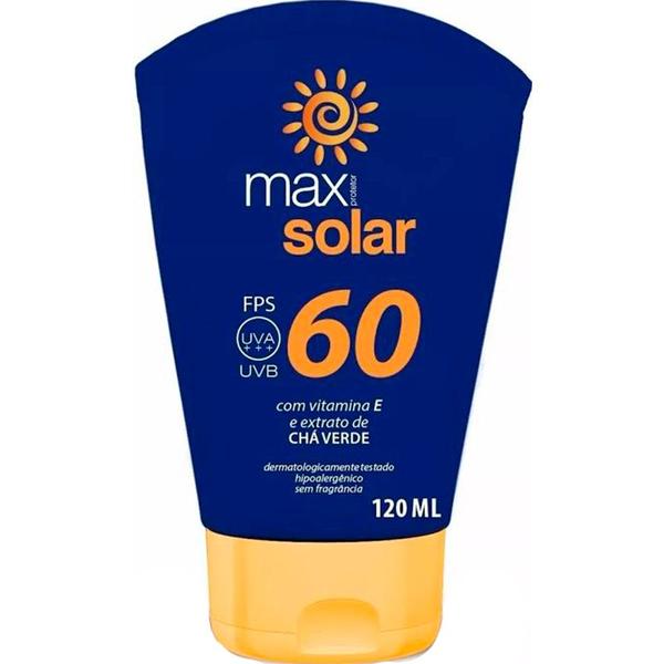 Max Protetor Solar Fps 60 - 120ml - Vitalife Ind. de Cosmeticos Ltda