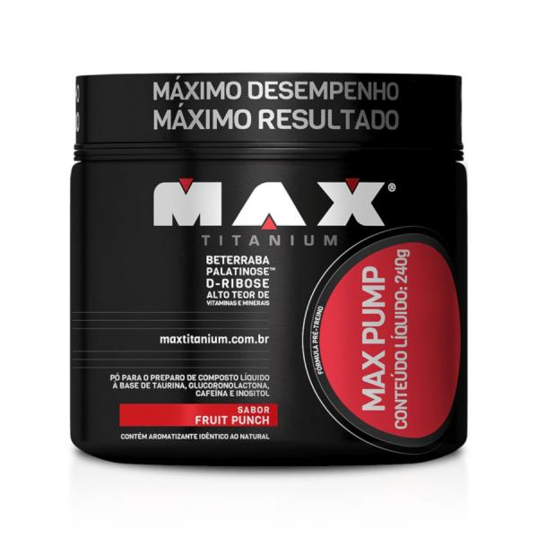 Max Pump 240g Fruit Punch - Max Titanium