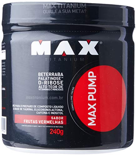 Max Pump - 240g Frutas Vermelhas - Max Titanium, Max Titanium