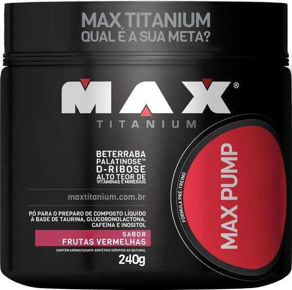 Max Pump 240g Max Titanium