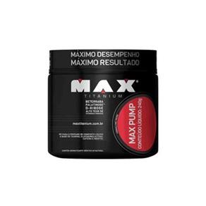 Max Pump - 240g Sabor Frutas Vermelhas - Max Titanium