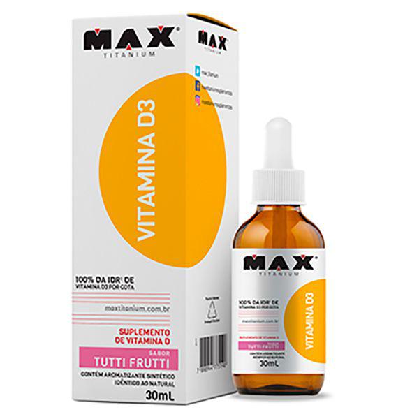 Max Titanium - Vitamina D3 - Tutti Frutti (PA.08.20.0004)