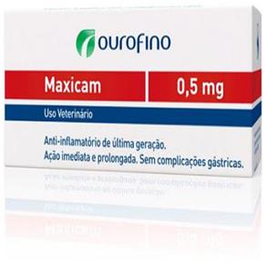 Maxicam 0,5 Mg com 10 Comprimidos