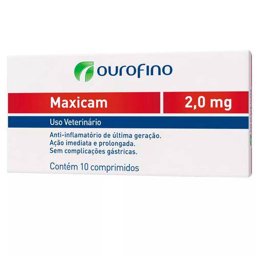 Maxicam 2,0mg Cx com 10 Comprimidos