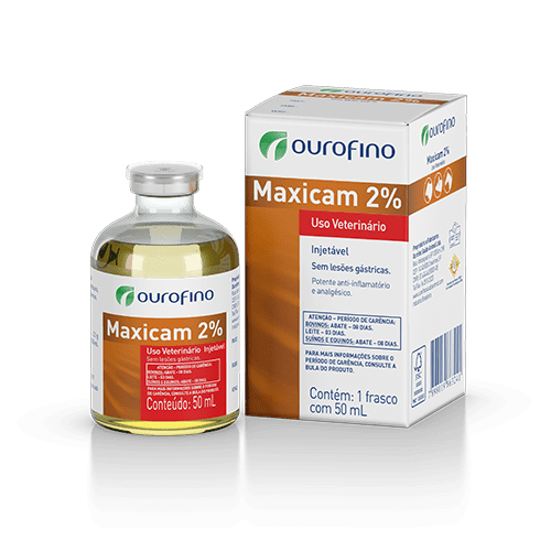 Maxicam 2% - Injetável - 50ml