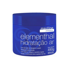 Maxiline Profissional Hidratação Elementhal Ar Máscara - 490g