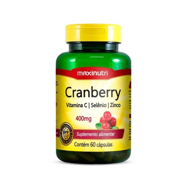 Maxinutri Antiox C/ Vitamina C e Zinco Cranberry C/60