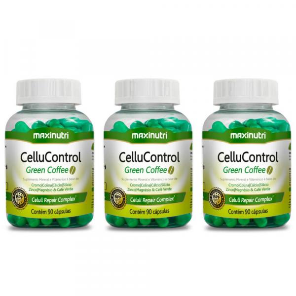 Maxinutri Cellucontrol Green Coffe C/90 (kit C/03)