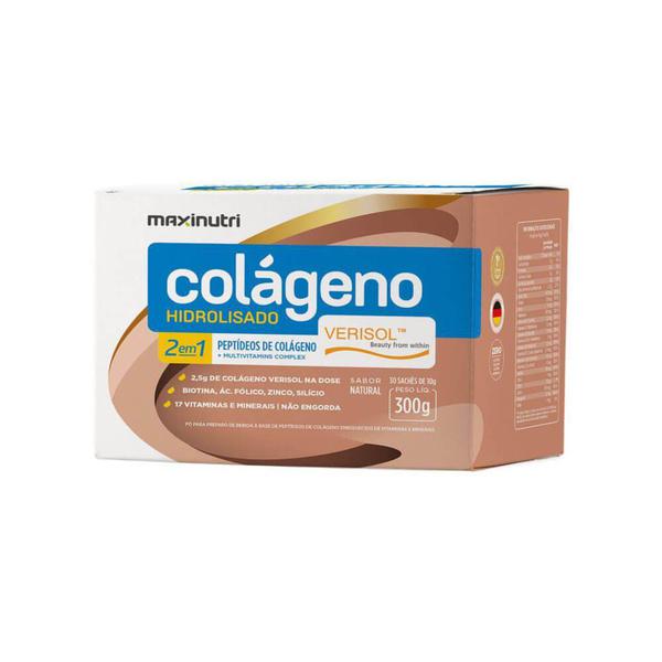 Maxinutri Colágeno Hidrolisado 2em1 Verisol Sachê 300g