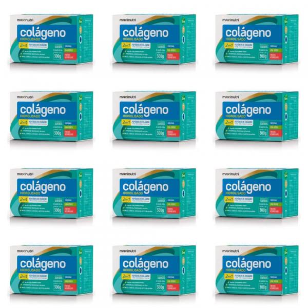 Maxinutri Colágeno Hidrolisado 2em6 Sortidos C/30 (Kit C/12)