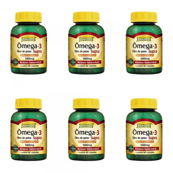 Maxinutri Omega 3 1000mg C/60 (Kit C/06)