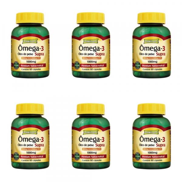 Maxinutri Omega 3 1000mg C/60 (Kit C/06)