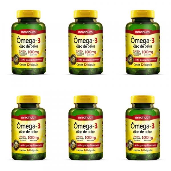 Maxinutri Omega 3 1g C/120 (Kit C/06)