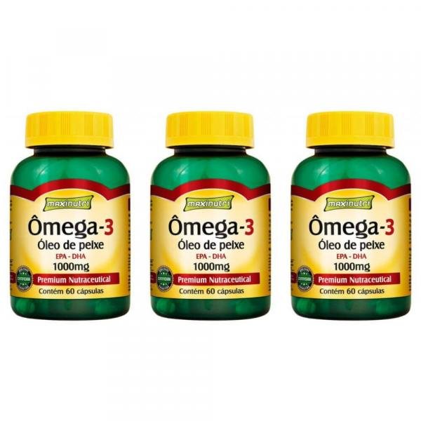 Maxinutri Omega 3 1g C/60 (Kit C/03)