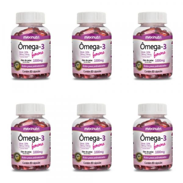 Maxinutri Omega 3 1g C/80 (Kit C/06)