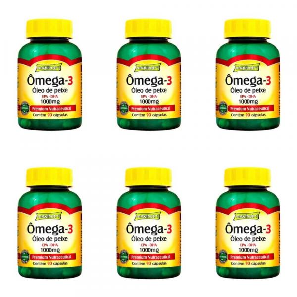 Maxinutri Omega 3 1g C/90 (Kit C/06)
