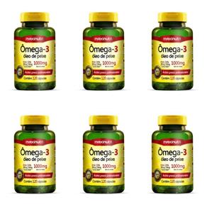 Maxinutri Omega 3 1g com 120 - Kit com 06