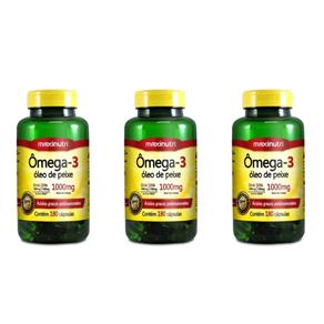 Maxinutri Omega 3 1g com 180 - Kit com 03