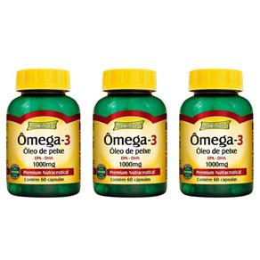 Maxinutri Omega 3 1g com 60 - Kit com 03