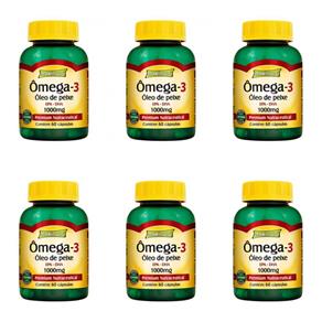 Maxinutri Omega 3 1g com 60 - Kit com 06