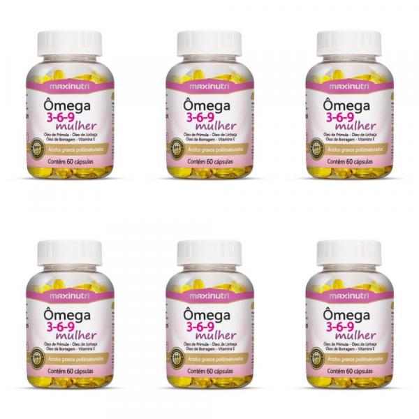 Maxinutri Omega 3/6/9 1g C/60 (Kit C/06)