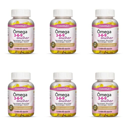 Maxinutri Omega 3/6/9 1g C/60 (kit C/06)