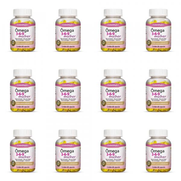 Maxinutri Omega 3/6/9 1g C/60 (Kit C/12)