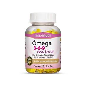 Maxinutri Omega 3e6e9 1g com 60