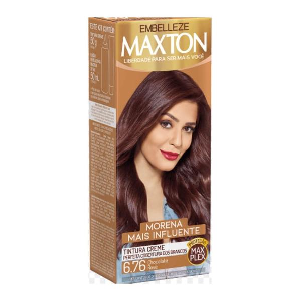 Maxton Coloração Kit 6.76 Chocolate Rose