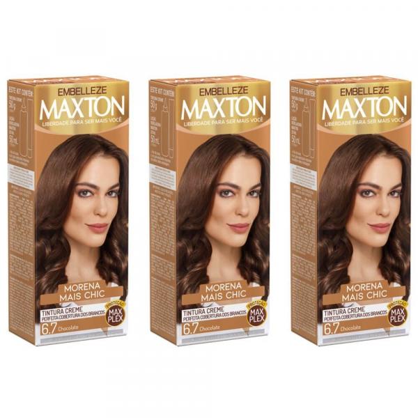 Maxton Tinta 6.7 Chocolate (Kit C/03)