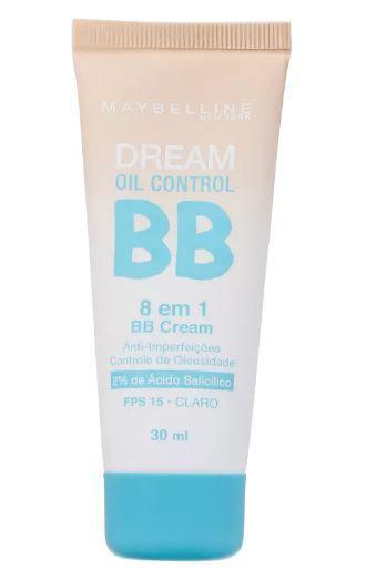 Maybelline Dream Oil Control 8 em 1 FPS 15 Claro - BB Cream 30ml