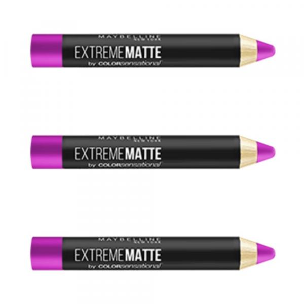 Maybelline Extreme Matte Batom Lápis 50 Tá Olhando o que (Kit C/03)