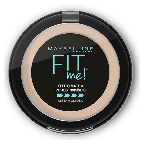 Maybelline - Pó Compacto Fit Me! B01 Super Claro Bege
